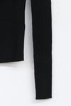 SWAYING/KNIT Seamless Cashmere Top SW212SZ01 Black PS8